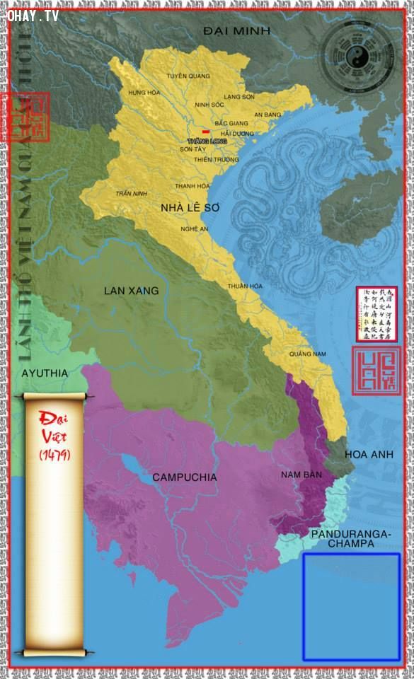 45 tấm bản đồ Việt Nam từ năm 905 – 1835 (phần 2)