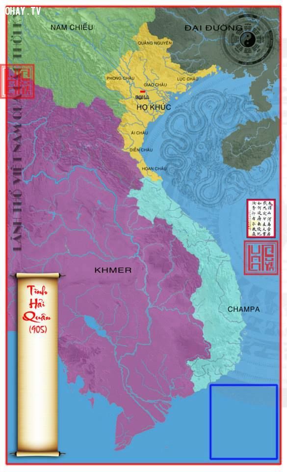 45 tấm bản đồ Việt Nam từ năm 905 – 1835 (phần 1)